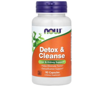 NOW FOODS Detox & Cleanse 90 Veg Capsules