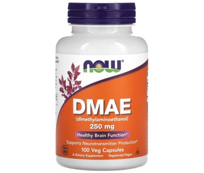 NOW FOODS DMAE 250mg - 100 vcaps