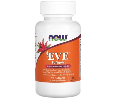 NOW FOODS EVE Superior Women´s Multi - 90 softgels (with iron)