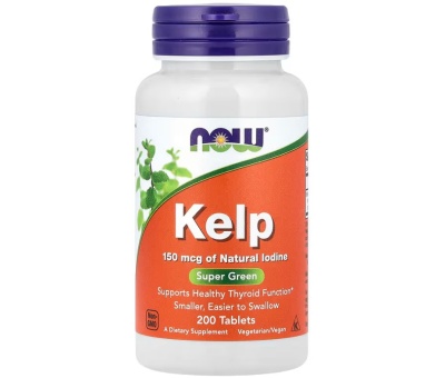 NOW FOODS Kelp 150mcg - 200 tablets