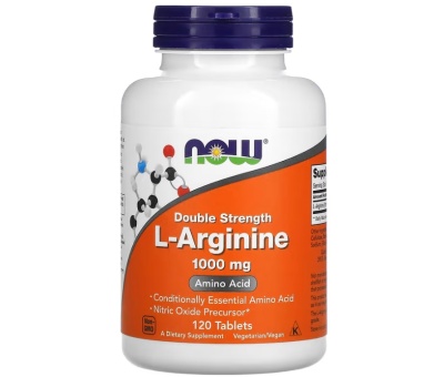NOW FOODS L-Arginine 1000 mg 120 Tablets