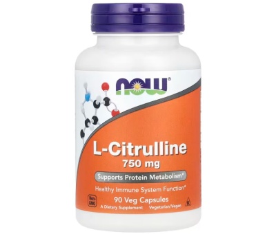 NOW FOODS L-Citrulline 750mg - 90 vcaps