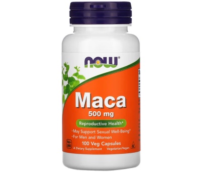 NOW FOODS Maca 500mg - 100 vcaps