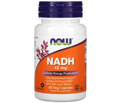 NOW FOODS NADH 10mg - 60 vcaps