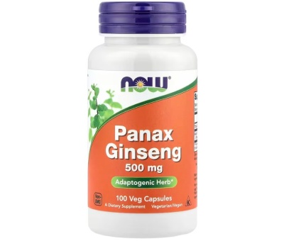 NOW FOODS Panax Ginseng, 500mg - 100 caps