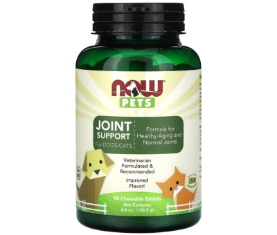 NOW FOODS PETS Joint Support for Dogs & Cats 90 chewable tablets