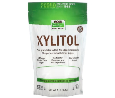 NOW FOODS Xylitol 100% Pure - 454g
