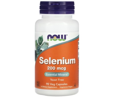 NOW FOODS Selenium 200mcg 90vcaps