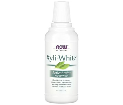 NOW FOODS XyliWhite Refreshmint Mouthwash 473ml Refresmint