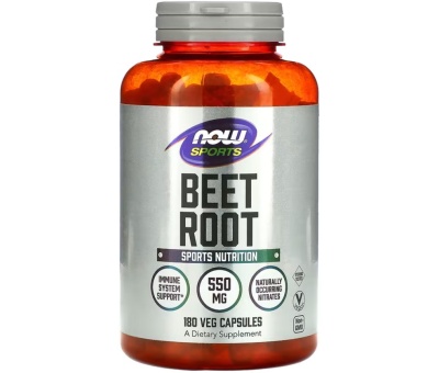 NOW FOODS Beet Root Capsules - 180 vcaps