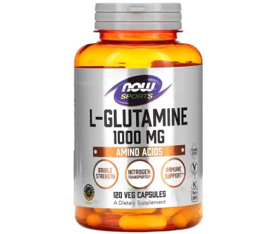 NOW FOODS L-Glutamine 1000mg - 120 vcaps