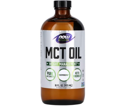 NOW FOODS MCT Oil Pure Liquid - 473 ml.