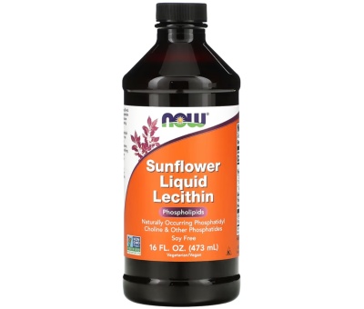 NOW FOODS Lecithin Liquid, Sunflower 473ml