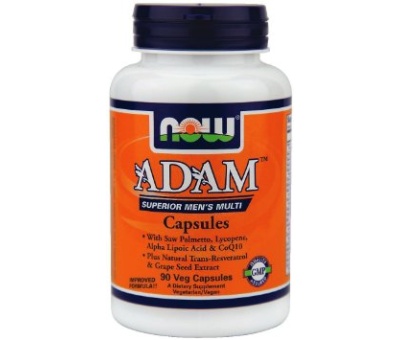 NOW FOODS Adam Superior Mens Multi 90Vcaps