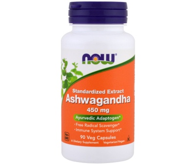 NOW FOODS Ashwagandha 450mg x 90Vcaps