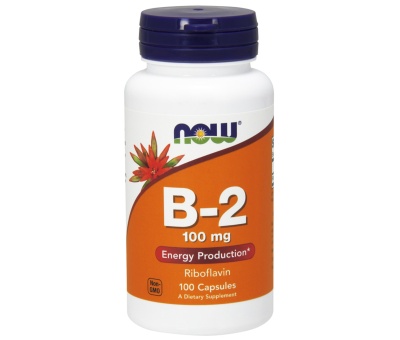 NOW FOODS Vitamin B-2 Riboflavin 100mg x 100Caps