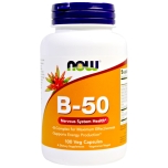 NOW FOODS Vitamin B50 100VCaps
