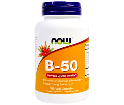 NOW FOODS Vitamin B50 100VCaps