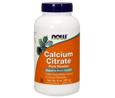 NOW FOODS Calcium Citrate 100% Pure Powder 227g