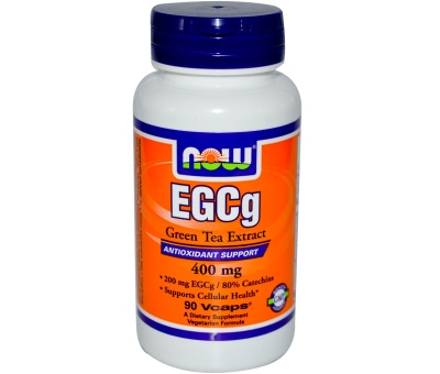 NOW FOODS Green Tea Extract, EGCg 400mg x 90VCaps (rohelise tee)