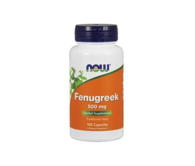 NOW FOODS Fenugreek 500mg 100caps