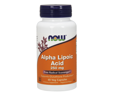 NOW FOODS Alpha Lipoic Acid - ALA 250mg x 60VCaps