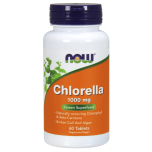 NOW FOODS Chlorella 1000mg - 60 tablets (Klorella)
