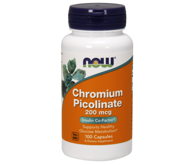 NOW FOODS Chromium Picolinate 200mcg - 100 caps