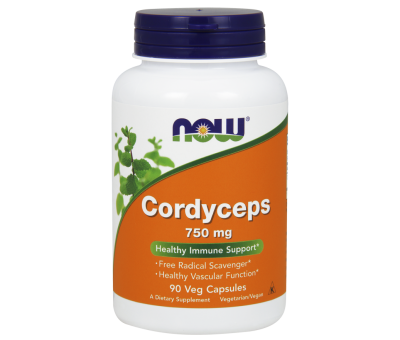 NOW FOODS Cordyceps 750mg - 90 vcaps