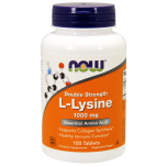 NOW FOODS L-Lysine 1000mg 100VTabs (L-лизин)