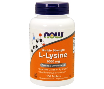 NOW FOODS L-Lysine 1000mg 100VTabs