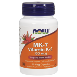 NOW FOODS MK-7 Vitamin K2, 100mcg - 60 vcaps