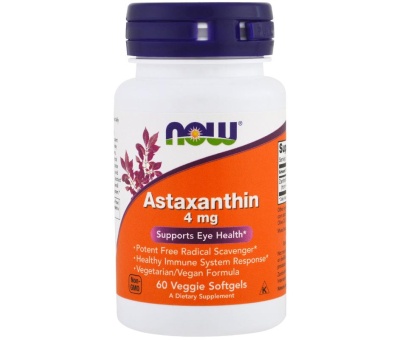 NOW FOODS Astaxanthin 4mg 60softgels