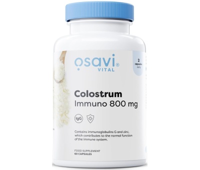 OSAVI Colostrum Immuno, 800mg - 60 caps