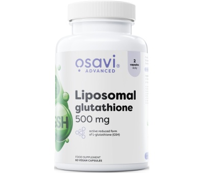 OSAVI Liposomal Glutathione 500 mg - 60 vegan caps