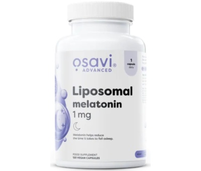 OSAVI Liposomal Melatonin 1 mg - 120 vegan caps