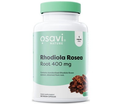 OSAVI Rhodiola Rosea Root 400mg - 120 vegan caps