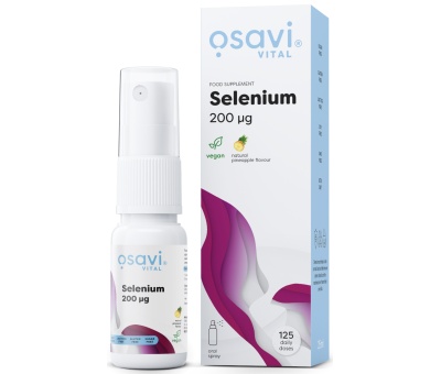 OSAVI Selenium Oral Spray 200mcg 25 ml. Pineapple