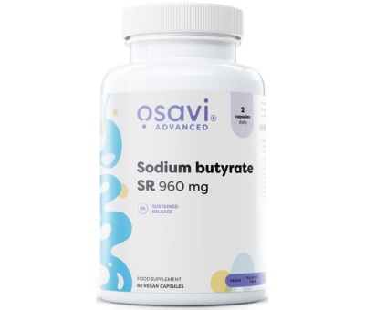 OSAVI Sodium butyrate SR 960mg - 60 vegan caps
