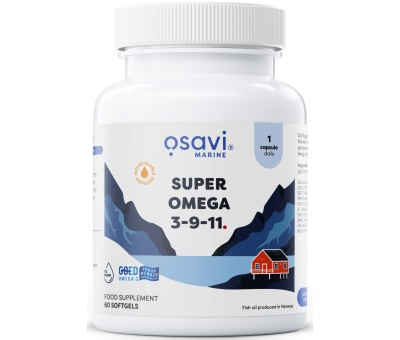 OSAVI Super Omega 3-9-11 - 60 softgels