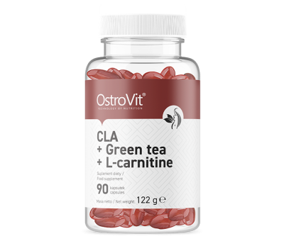 OstroVit CLA + Green Tea + L-carnitine 90 softgel
