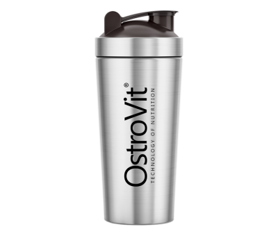 OstroVit STEEL shaker 750ml SILVER