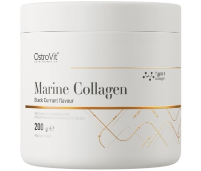 OstroVit Marine Collagen 200g Black Currant