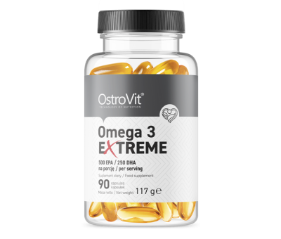 OstroVit Omega 3 Extreme 90 caps (500 EPA / 250 DHA)