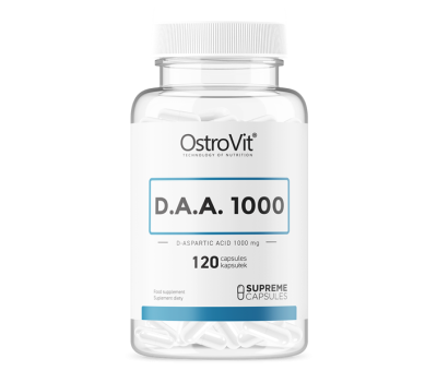 OstroVit DAA 1000 - 120 caps (D-asparagiinhape)