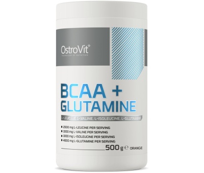 OstroVit BCAA + Glutamine 500g Orange