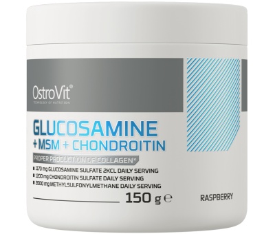 OstroVit Glucosamine+MSM+Chondroitin 150g Raspberry