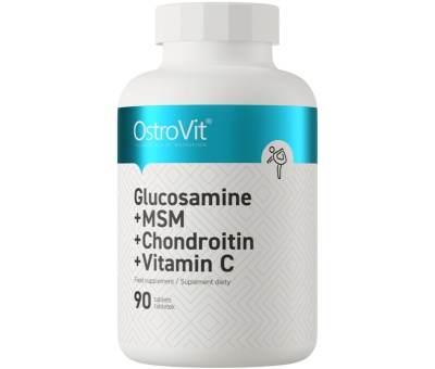 OstroVit Glucosamine+MSM+Chondroitin+Vitamin C 90 tabs