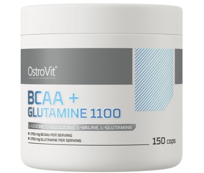 OstroVit BCAA + Glutamine 1100 mg(5500) 150 caps