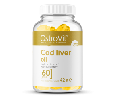 OstroVit Cod liver oil 60caps